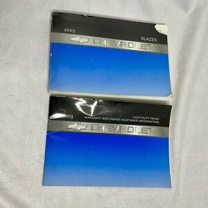 2003 Chevrolet Blazer Owner’s Manual